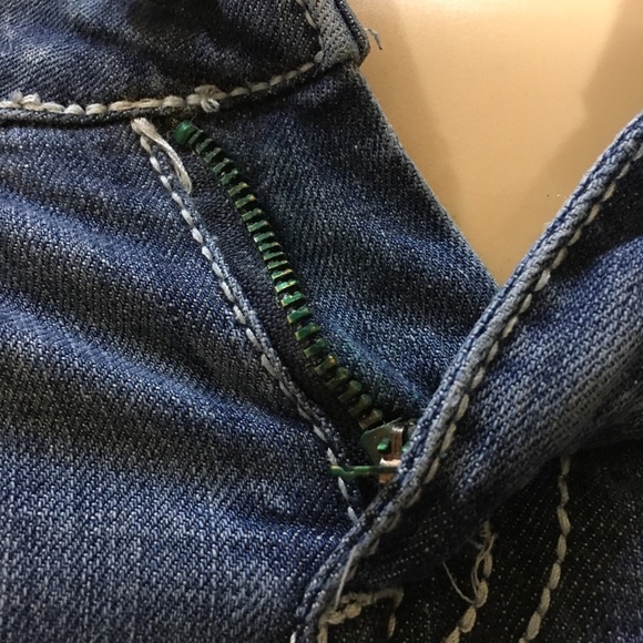 Machine Washable Rhinestone Jeans - Picture 7 of 8